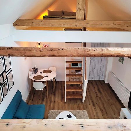Modernes 1-Zimmer-Apartment Mit Galerie-Schlafkoje Im Skandinavischen Stil Ostenfeld  Bagian luar foto