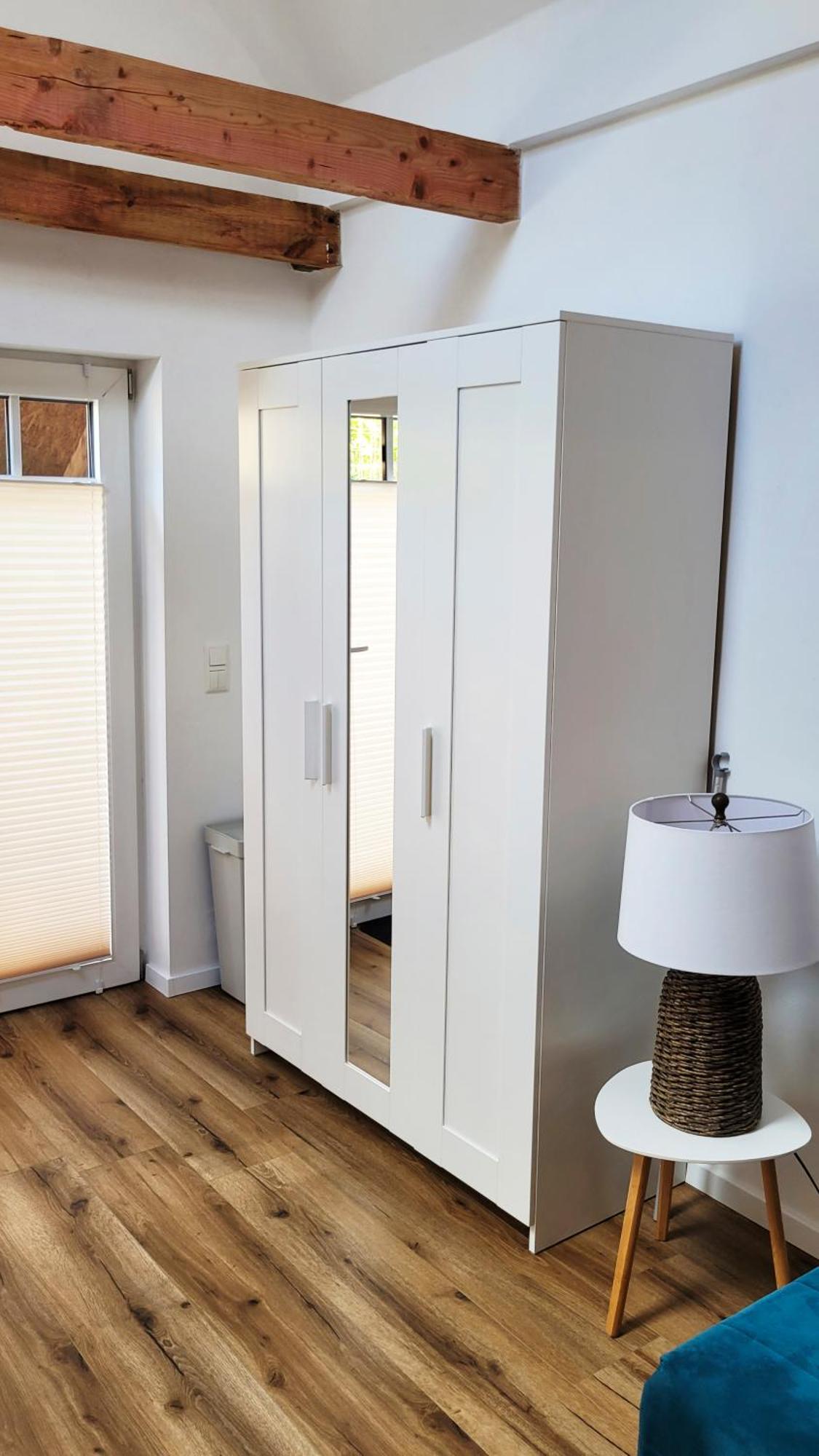Modernes 1-Zimmer-Apartment Mit Galerie-Schlafkoje Im Skandinavischen Stil Ostenfeld  Bagian luar foto